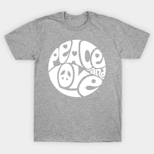 Peace and Love T-Shirt